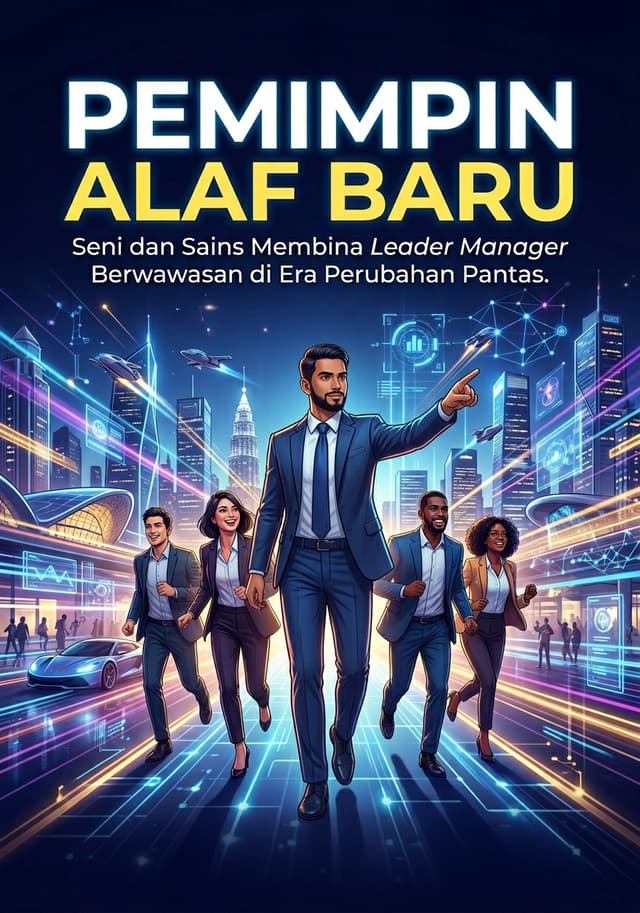Cover of Pemimpin Alaf Baharu: Seni dan Sains Membina Leader Manager Berwawasan di Era Perubahan Pantas