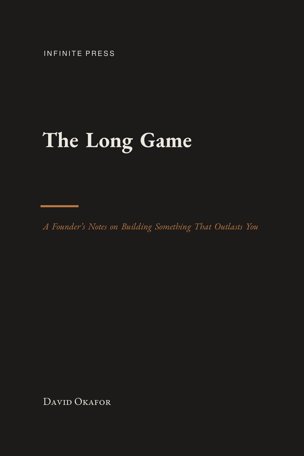 The Long Game — book cover